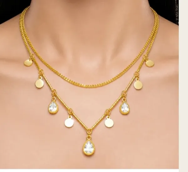 Gold_Metal_Necklace_Women