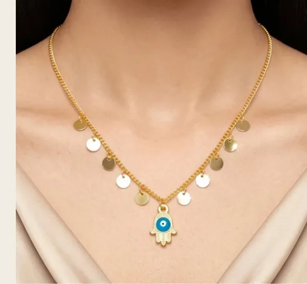 Gold_Metal_Necklace_Women
