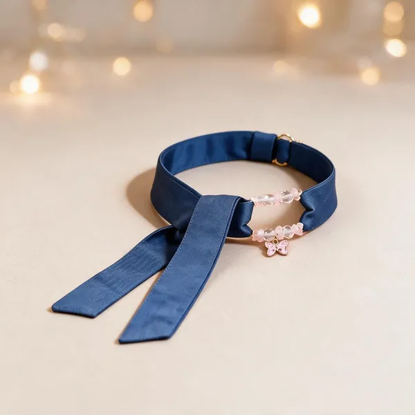 Blue_Satin_Necklace_Women