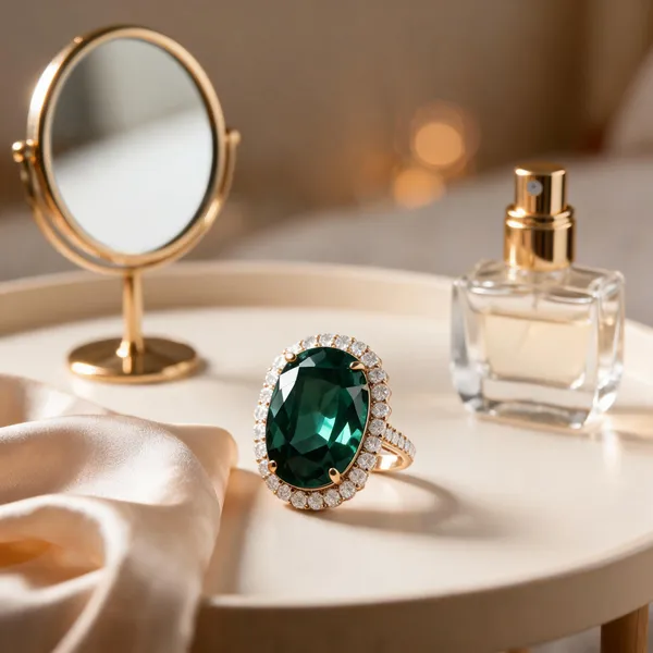 Green_Metal_Ring_Women
