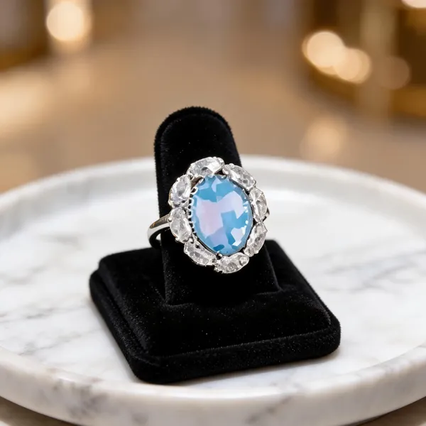 Blue_Metal_Ring_Women