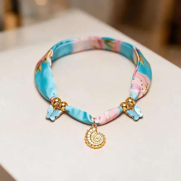 Blue_Satin_Necklace_Women