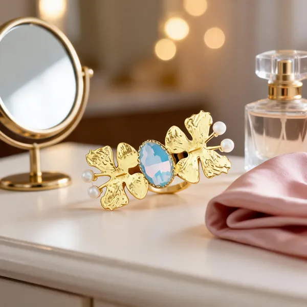 Gold_Metal_Ring_Women