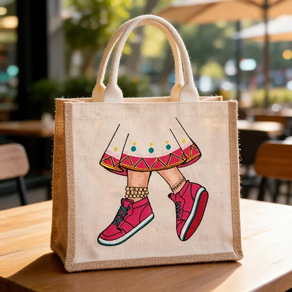 Pink_Cotton_Jute_Tote_Bag_-_Handpainted_Women