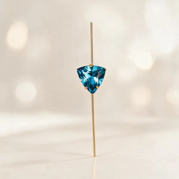 Blue_Metal_Earring_Women