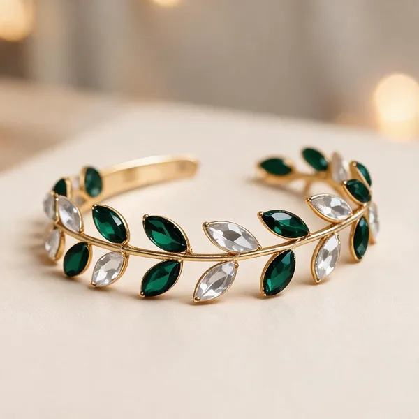 Green_Metal_Bracelet_Women