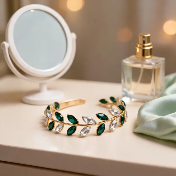Green_Metal_Bracelet_Women