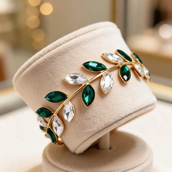 Green_Metal_Bracelet_Women
