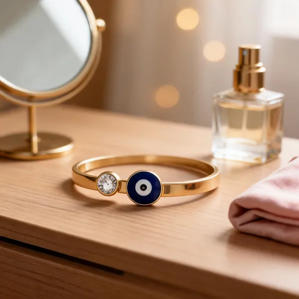 Blue_Metal_Bracelet_Women