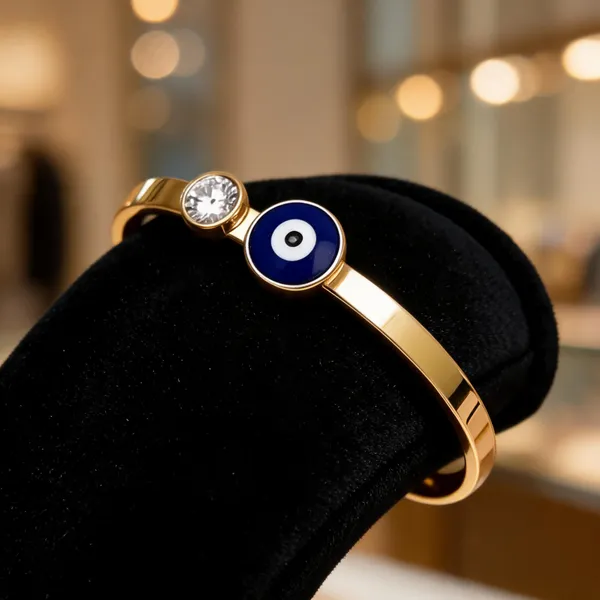 Blue_Metal_Bracelet_Women