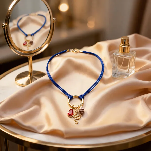 Blue_Metal_Necklace_Women