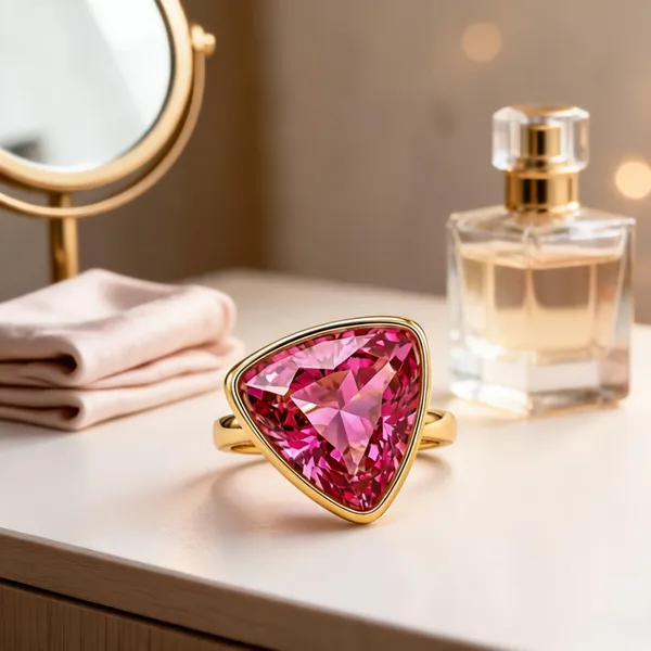 Pink_Metal_Ring_Women