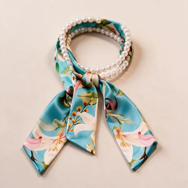 Blue_Satin_Necklace_Women