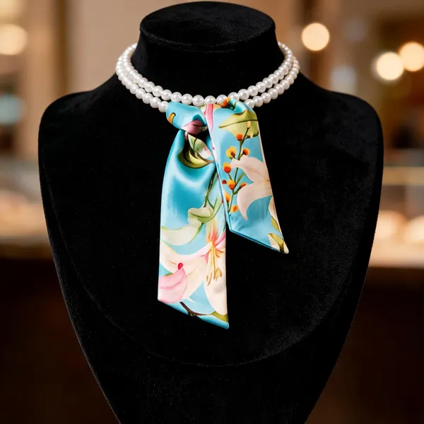 Blue_Satin_Necklace_Women