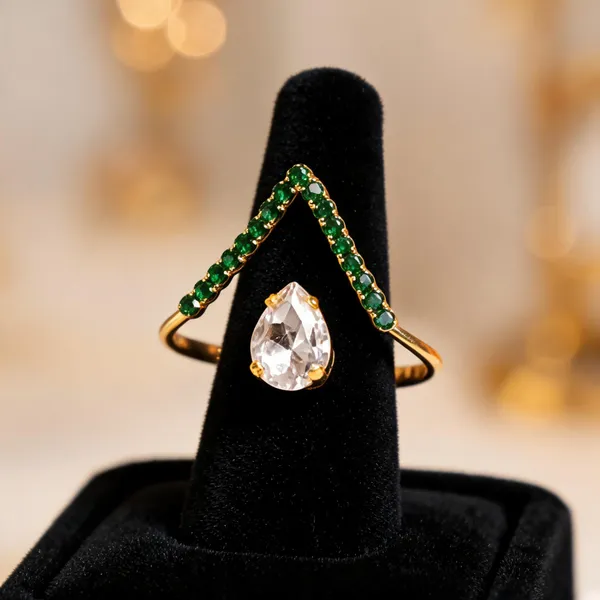 Green_Metal_Ring_Women