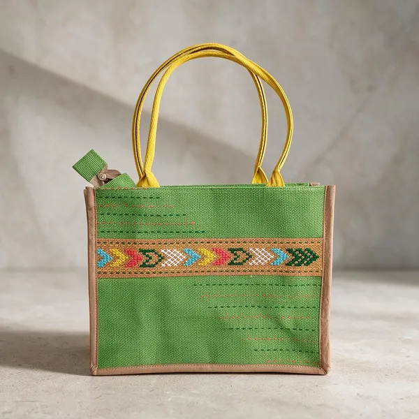 Green_Jute_Tiffin_Box_Household_Use