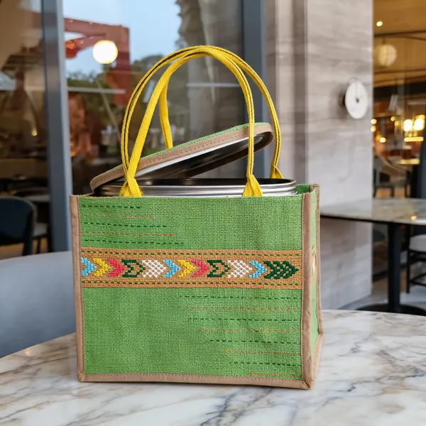 Green_Jute_Tiffin_Box_Household_Use