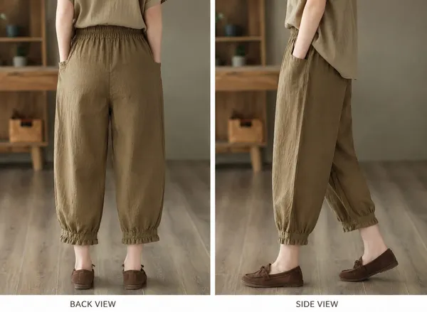 Olive_Cotton_Flex_Relaxed_Fit_Cropped_Pants_For_Women
