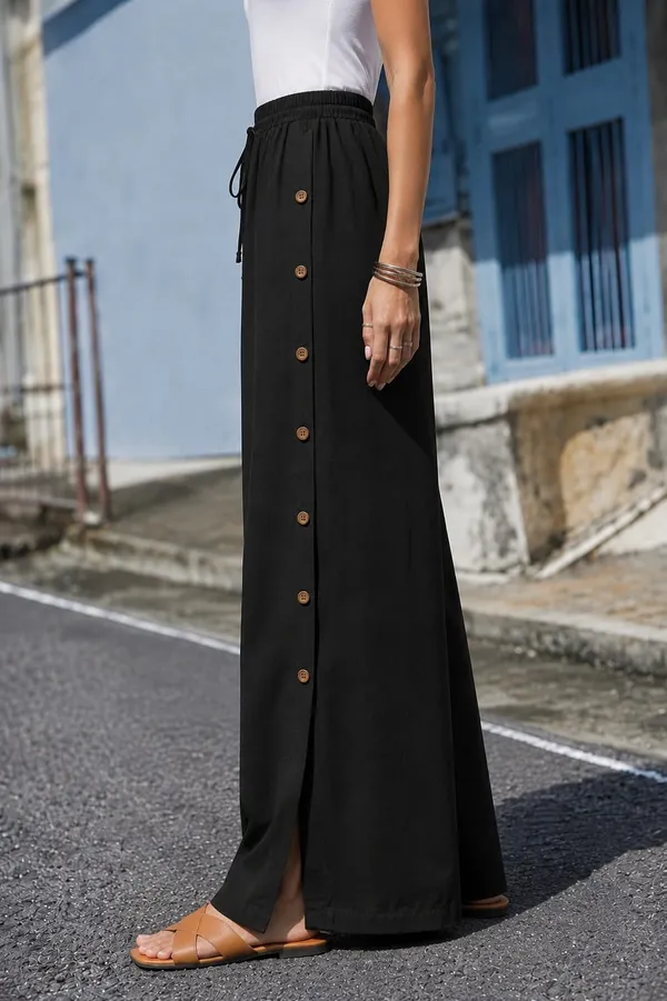 Women’s_Black_Wide_Leg_Palazzo_Pants_with_Side_Button_Detail