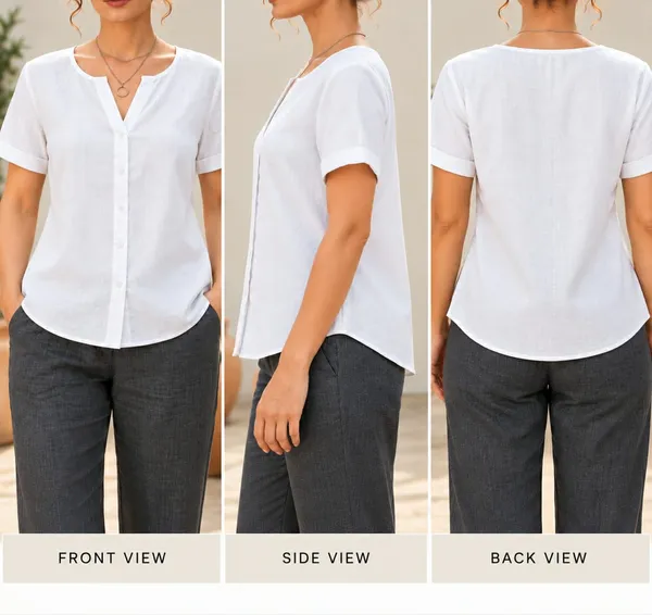 Women’s__White_Button-Down_Casual_Top
