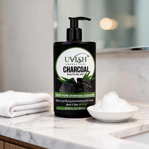 Uvlish_Charcoal_Deep_Pore_Cleanser
