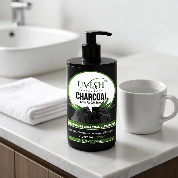 Uvlish_Charcoal_Deep_Pore_Cleanser