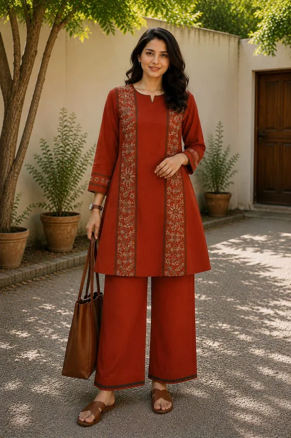 Red_Printed_Kurta_Palazzo_Set_for_Women