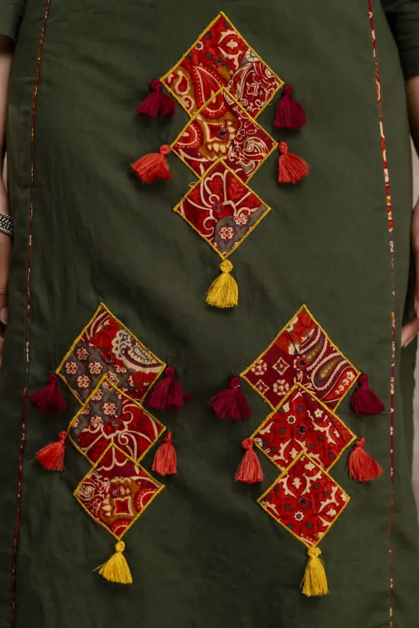 Green_Printed_Kurta_Set_for_Women