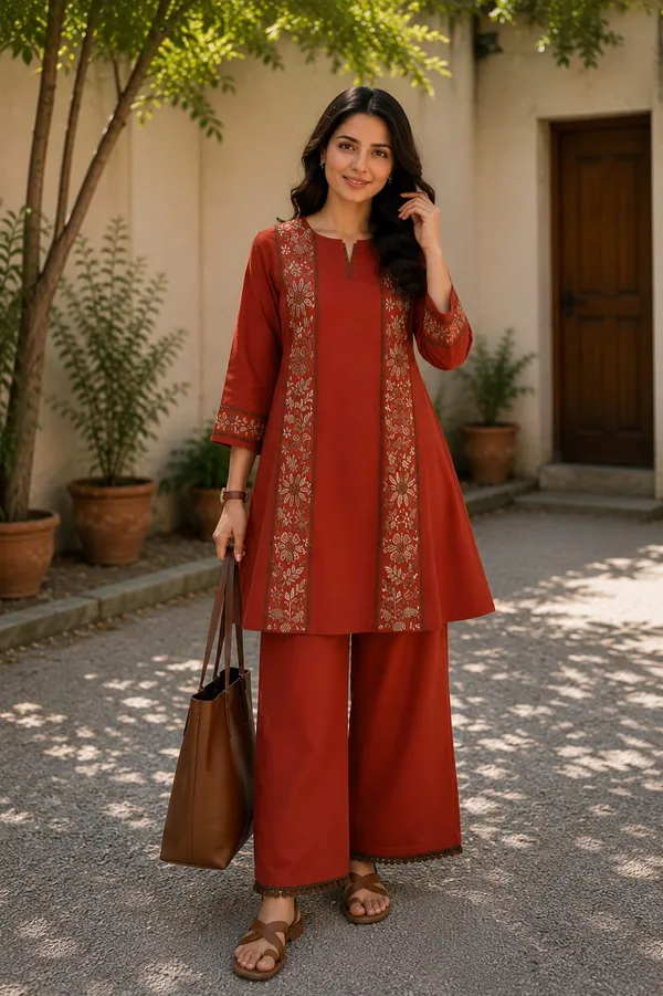 Red_Printed_Kurta_Palazzo_Set_for_Women