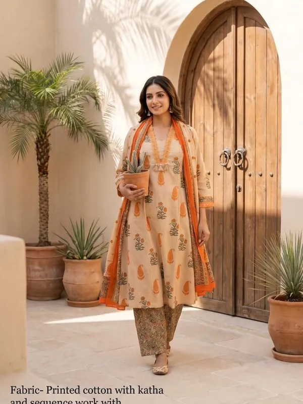 Beige_Printed_Ethnic_Kurta_Set_for_Women