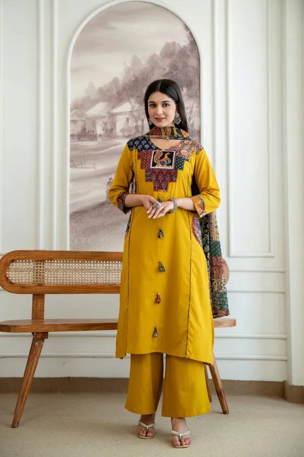 Yellow_Printed_Straight_Kurta_Set_for_Women