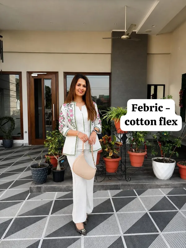 White_Cotton_Flex_Embroidered_Suit_Set_for_Women