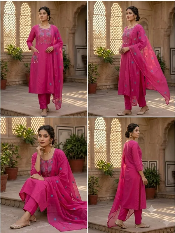 Pink_Embroidered_Straight_Salwar_Suit_Set_for_Women