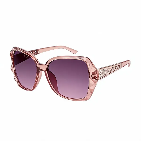 Rose_Gold_Plastic_Sunglasses_For_Women
