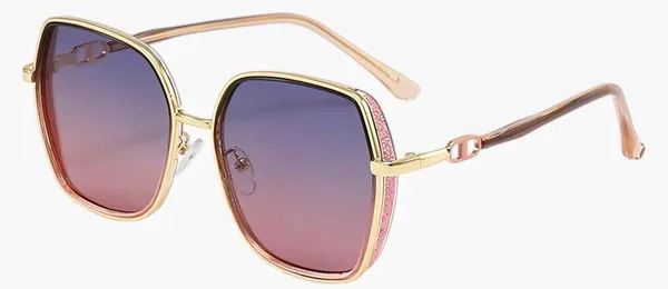 Gold_Metal_Frame_With_Plastic_Temple_Arms_Sunglasses_For_Women