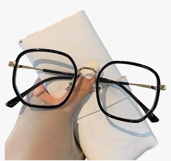 Black_Metal_Frame_With_Plastic_Temple_Arms_Eyeglasses_For_Women