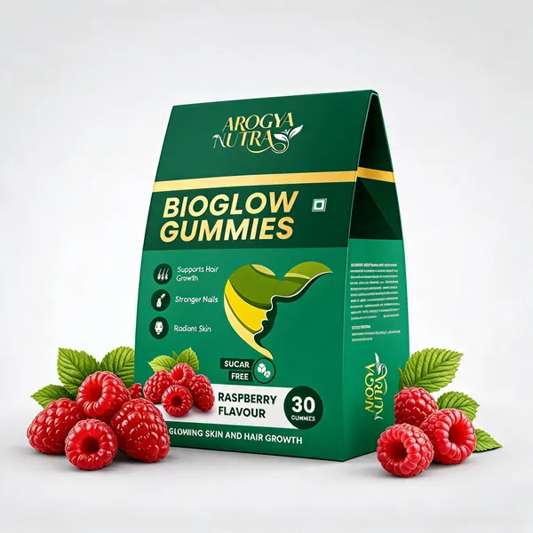 Bioglow_Gummies_Biotin_Zinc_Raspberry_Flavor_1_Box