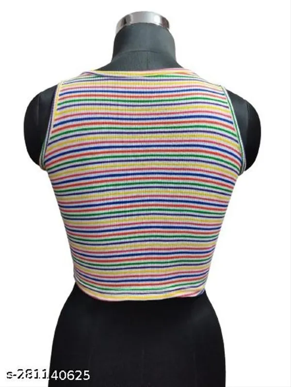 Fancy_Stripped_Round_Neck_Cut_Sleeve_Top