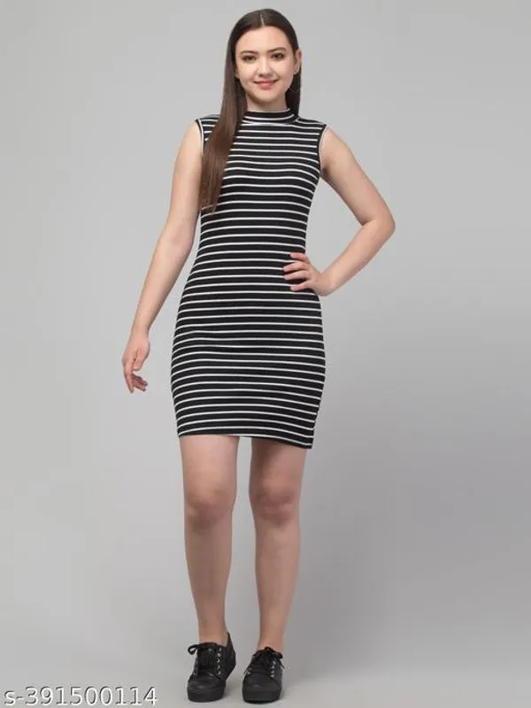 Ag_Striped_Bodycon_Dress