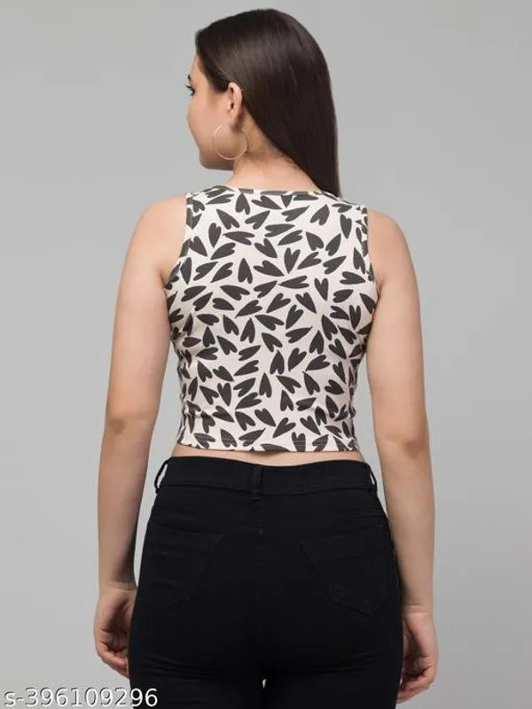 Round_Neck_Cut_Sleeve_Crop_Top