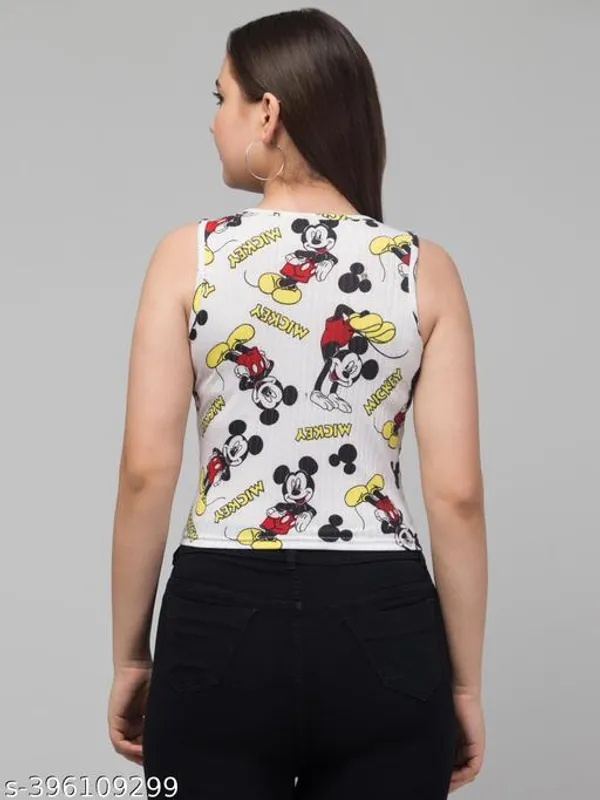 Round_Neck_Cut_Sleeve_Crop_Top