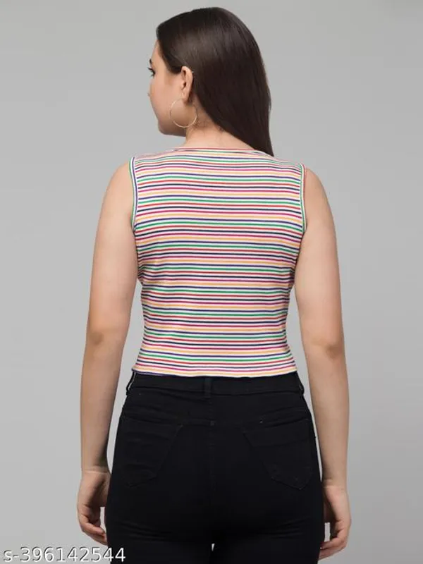 Round_Neck_Cut_Sleeve_Crop_Top