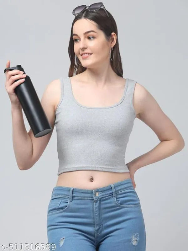 Women_S_Solid_Scoop_Neck_Sleeveless_Crop_Top