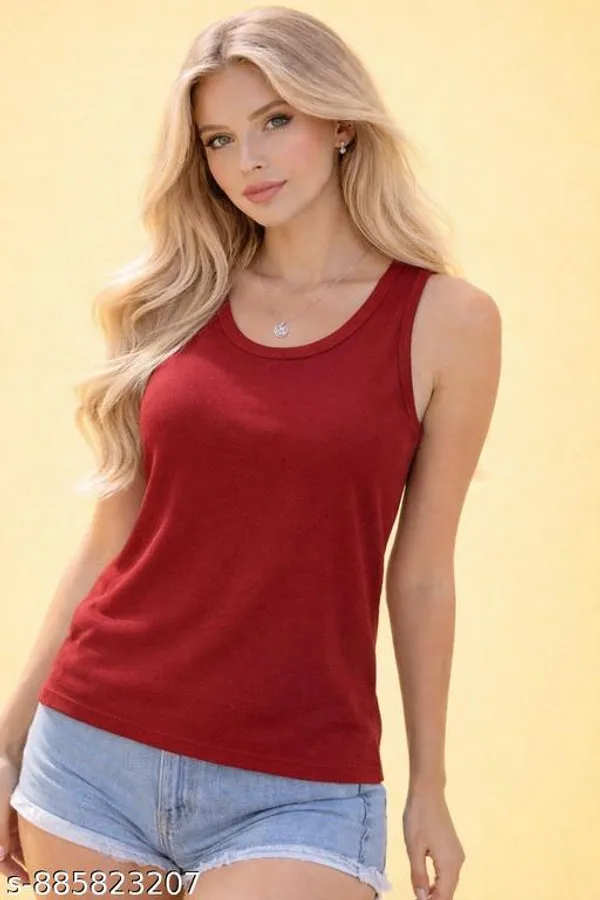 Women_S_Stylish_Ribbed_Tank_Top