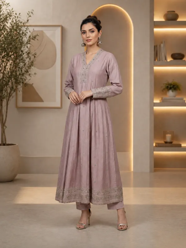 Pink_Vichitra_Anarkali_Embroidered_Kurta_With_Pant_And_Dupatta_For_Women