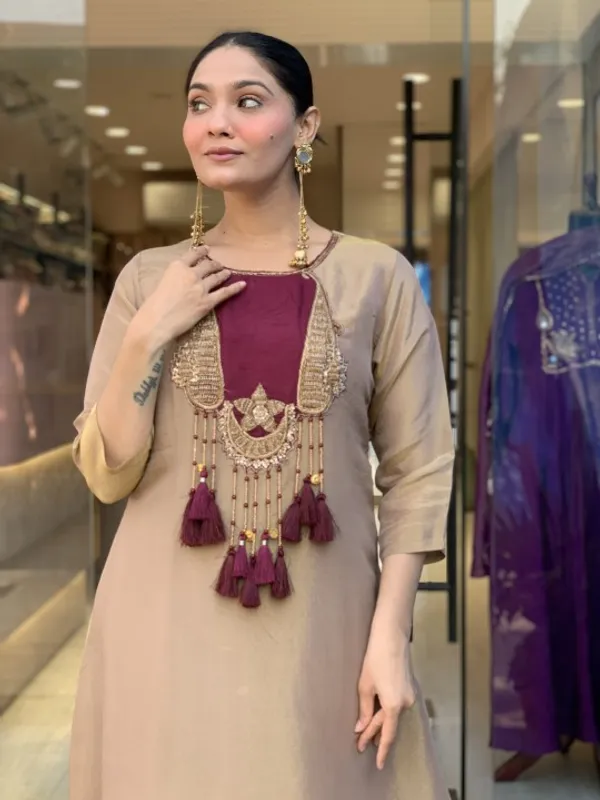 Beige_Roman_Straight_Embellished_Kurta_With_Pant_And_Dupatta_For_Women