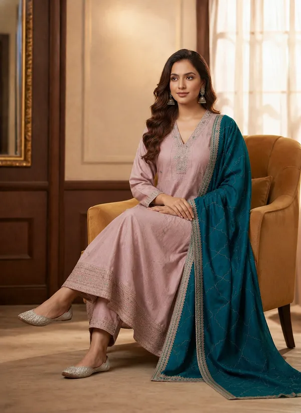 Pink_Vichitra_Anarkali_Embroidered_Kurta_With_Pant_And_Dupatta_For_Women
