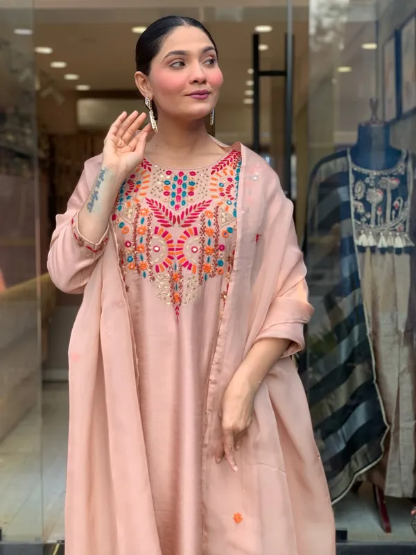Pink_Roman_Silk_Straight_Embroidered_Kurta_With_Pant_And_Dupatta_For_Women