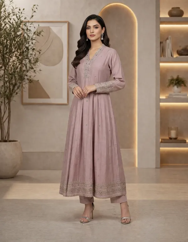 Pink_Vichitra_Anarkali_Embroidered_Kurta_With_Pant_And_Dupatta_For_Women