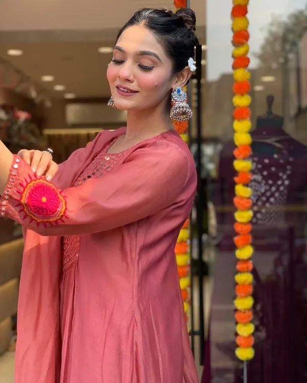 Pink_Roman_Anarkali_Embellished_Kurta_With_Pant_And_Dupatta_For_Women
